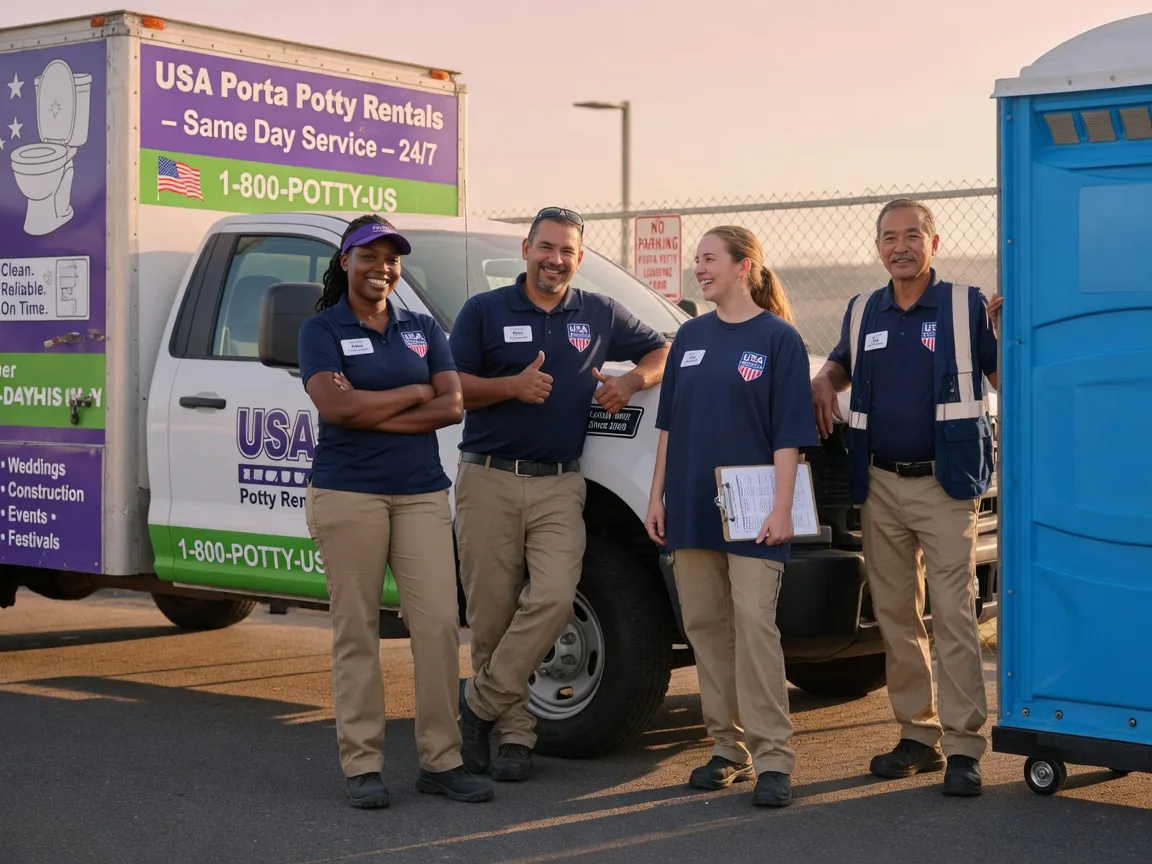 Porta Potty Rental company in Georgetown, TX